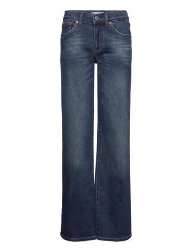 Levi's Wide Leg Jeans Bottoms Jeans Wide Jeans Blue Levi's