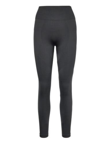 Nora Seamless Tights Sport Running-training Tights Seamless Tights Bla...