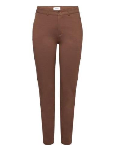 Fplano Pa 1 Bottoms Trousers Chinos Brown Fransa Curve