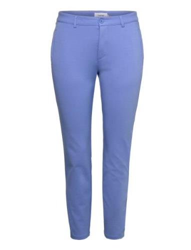 Fplano Pa 1 Bottoms Trousers Chinos Blue Fransa Curve