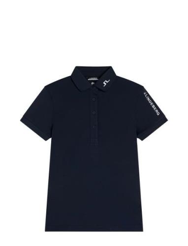 Tour Tech Golf Polo Sport T-shirts & Tops Polos Navy J. Lindeberg