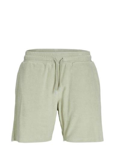 Jpstjayden Jjjames Terry Shorts Far Bottoms Shorts Sweat Shorts Green ...