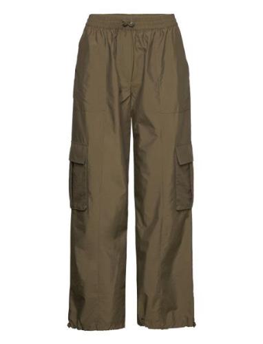 Cargo Pants Bottoms Trousers Cargo Pants Khaki Green A-View