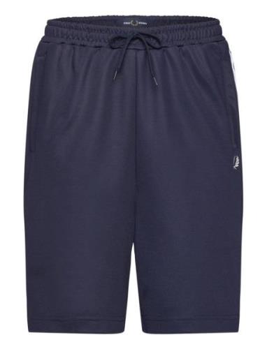 Taped Tricot Short Bottoms Shorts Sweat Shorts Blue Fred Perry