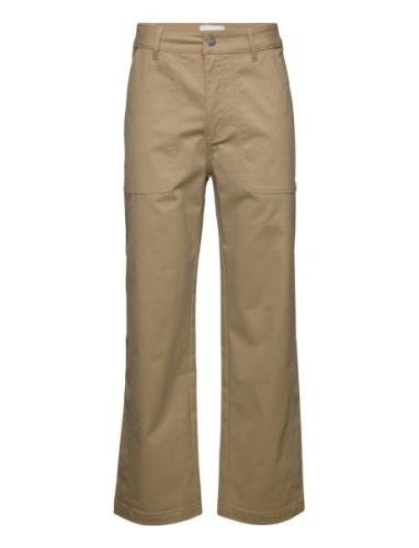 Neil Worker Trouser Designers Trousers Chinos Beige HOLZWEILER