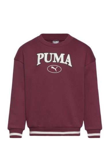 Puma Squad Crew G Sport Sweat-shirts & Hoodies Sweat-shirts Burgundy P...