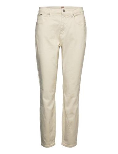 Jackie Slim Mr C Bc Bottoms Trousers Chinos Cream BOSS