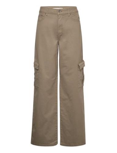 Aubreygz Cargo Pants Bottoms Trousers Cargo Pants Grey Gestuz