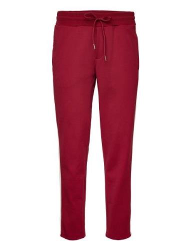 Sterling Track Pants Bottoms Sweatpants Burgundy Les Deux