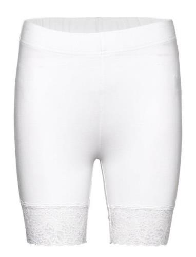 Leggings Sally Lace Short Bottoms Shorts Cycling Shorts White Lindex