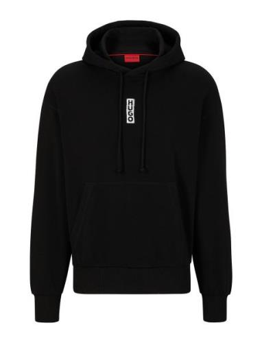 Diushi Designers Sweat-shirts & Hoodies Hoodies Black HUGO