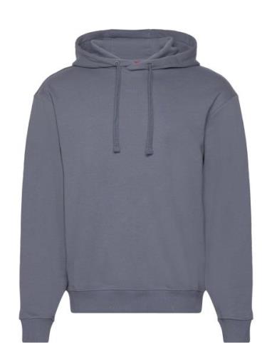 Dapo Designers Sweat-shirts & Hoodies Hoodies Blue HUGO