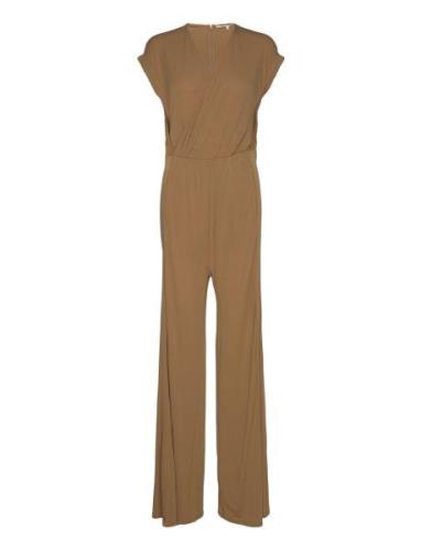 Arezzo Jumpsuit Bottoms Jumpsuits Khaki Green Second Female