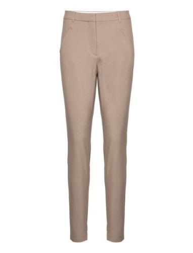 Angelie Pure 285 Biscuit Melange Bottoms Trousers Slim Fit Trousers Be...