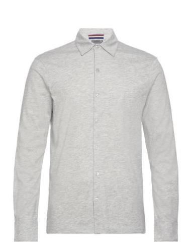 Fiere Ls Shirt M Tops Polos Long-sleeved Grey SNOOT