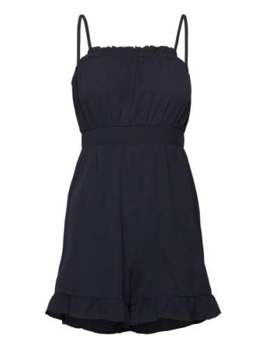 Onlnova Lux Strap Meg Playsuit Solid Ptm Bottoms Jumpsuits Navy ONLY