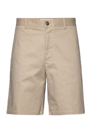 Jared Twill Chino Shorts Bottoms Shorts Chinos Shorts Beige Les Deux