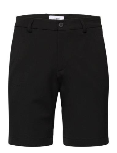 Como Reg Shorts Bottoms Shorts Chinos Shorts Black Les Deux