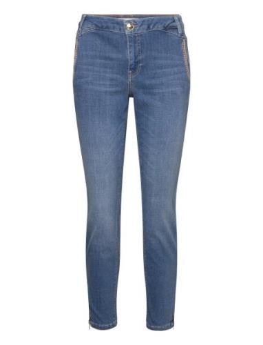 Etta Pure Jeans Bottoms Jeans Slim Blue MOS MOSH