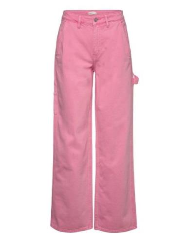 Carpenter Jeans Bottoms Trousers Cargo Pants Pink Gina Tricot