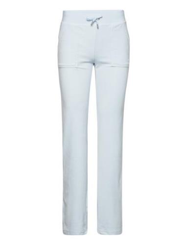 Del Ray Pant Bottoms Trousers Joggers Blue Juicy Couture