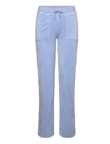 Del Ray Pant Bottoms Trousers Joggers Blue Juicy Couture