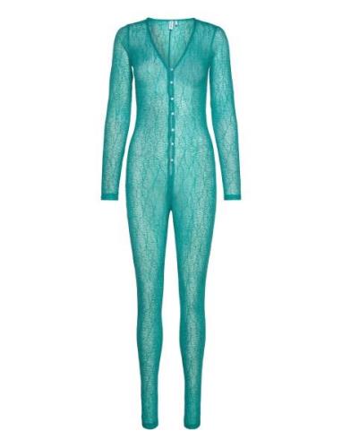 Rubenars Bodysuit Bottoms Jumpsuits Blue Résumé