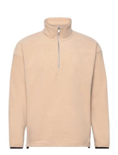 Relaxed Fleece Troyer Tops Sweat-shirts & Hoodies Fleeces & Midlayers ...