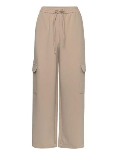 Mschbarbine Cargo Pant Bottoms Trousers Cargo Pants Beige MSCH Copenha...