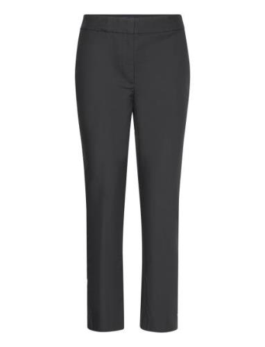 Slim Slack Bottoms Trousers Slim Fit Trousers Black GANT