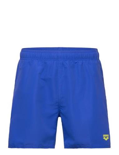 Fundamentals Boxer R Navy-Turquoise Sport Shorts Blue Arena