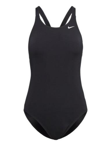 Nike Hydrastrong Solid Fastback Piece Sport Swimsuits Black NIKE SWIM