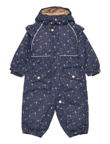 Otine - Snowsuit Outerwear Coveralls Snow-ski Coveralls & Sets Blue Hu...