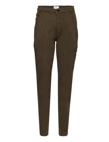 Jolie Cargo Bottoms Trousers Cargo Pants Green FIVEUNITS