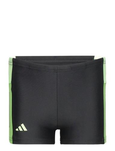 Adidas Colorblock 3-Stripes Swim Boxer Sport Swimshorts Black Adidas P...