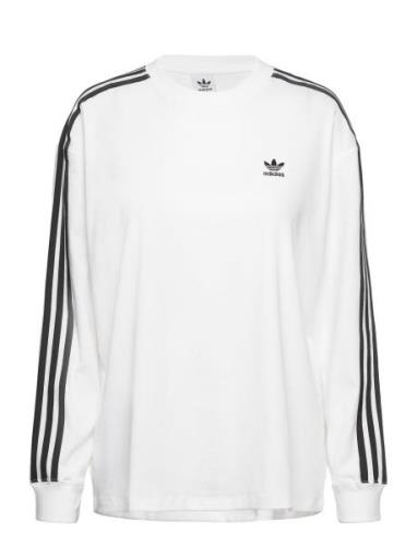 3 S Longsleeve Sport T-shirts & Tops Long-sleeved White Adidas Origina...