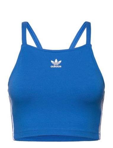 3 S Crop Top Sport Crop Tops Sleeveless Crop Tops Blue Adidas Original...