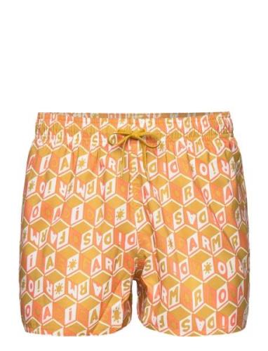 Farm 3S Clx Vsl Sport Shorts Orange Adidas Sportswear