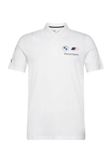 Bmw Mms Ess Polo Sport Polos Short-sleeved White PUMA Motorsport