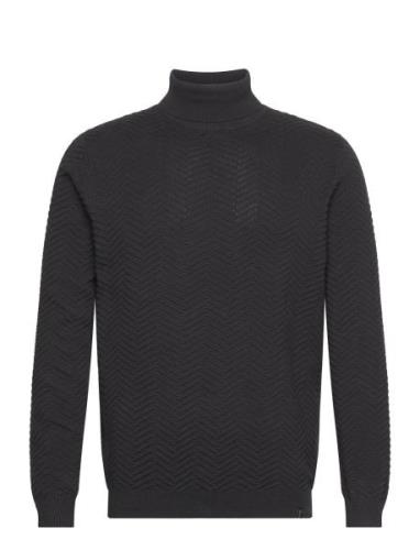 Insparks Tops Knitwear Turtlenecks Black INDICODE