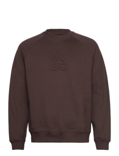 Dumbkin Designers Sweat-shirts & Hoodies Sweat-shirts Brown HUGO