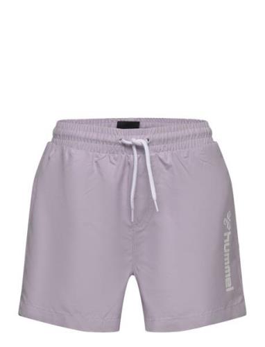 Hmlbondi Board Shorts Sport Swimshorts Purple Hummel