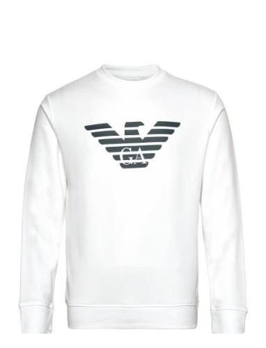 Felpa Designers Sweat-shirts & Hoodies Sweat-shirts White Emporio Arma...