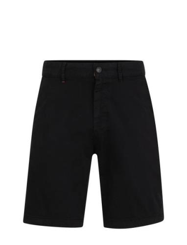 Chino-Slim-Shorts Bottoms Shorts Chinos Shorts Black BOSS