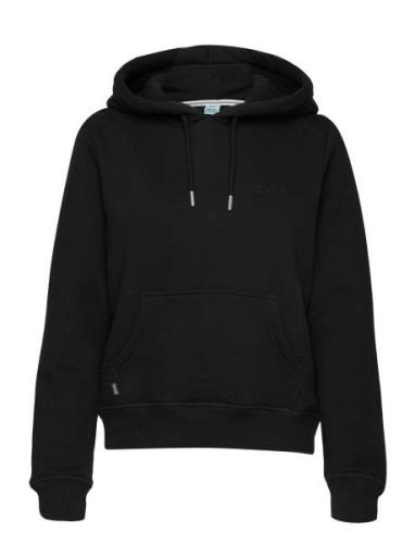 Essential Logo Hoodie Tops Sweat-shirts & Hoodies Hoodies Black Superd...