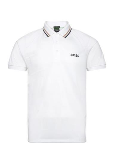 Patteo Mb 14 Sport Polos Short-sleeved White BOSS