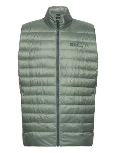 Pilvi Down Vest M Sport Vests Green Jack Wolfskin