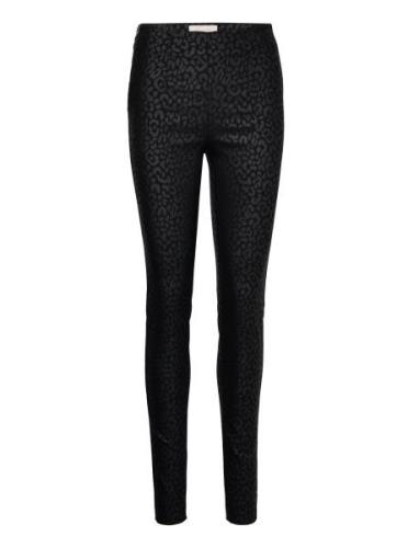 Fqcoaty-Pant Bottoms Trousers Leather Leggings-Bukser Black FREE/QUENT