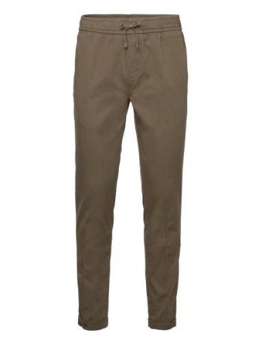 Saul Buzz Pants Designers Trousers Chinos Khaki Green Woodbird