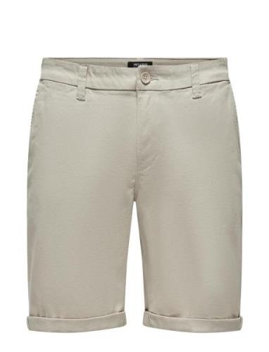 Onspeter Life Regular 0013 Shorts Noos Bottoms Shorts Chinos Shorts Cr...